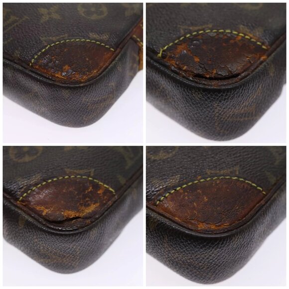 LOUIS VUITTON Monogram Marly Dragonne PM Clutch Bag - Picture 15 of 15